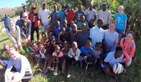 Mission trip group photo in Haiti 2016